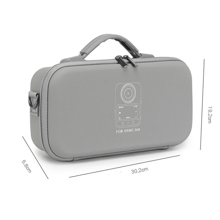 BKano Carrying Case For DJI Osmo 360 Adventure Combo Compatible With Vortex Rotating Handle(Black) - Case & Bags by BKano | Online Shopping UK | buy2fix