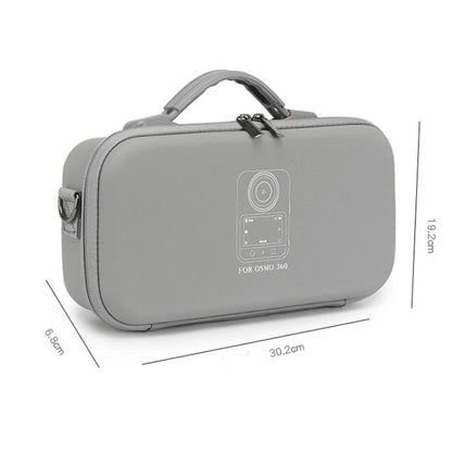 BKano Carrying Case For DJI Osmo 360 Adventure Combo Compatible With Vortex Rotating Handle(Black) - Case & Bags by BKano | Online Shopping UK | buy2fix