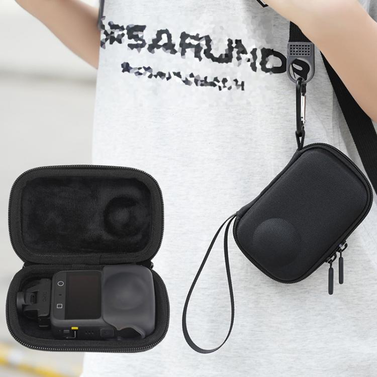 BKano Carrying Case For DJI Osmo 360 Standard Combo Portable Handbag with Carabiner & Wrist Strap(Black) - Case & Bags by BKano | Online Shopping UK | buy2fix