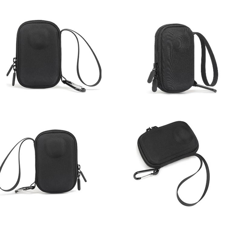 BKano Carrying Case For DJI Osmo 360 Standard Combo Portable Handbag with Carabiner & Wrist Strap(Black) - Case & Bags by BKano | Online Shopping UK | buy2fix
