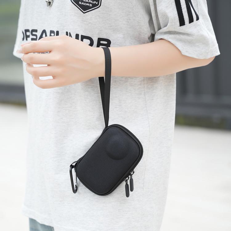 BKano Carrying Case For DJI Osmo 360 Standard Combo Portable Handbag with Carabiner & Wrist Strap(Black) - Case & Bags by BKano | Online Shopping UK | buy2fix