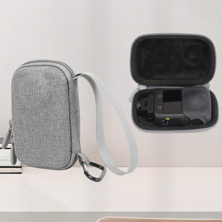BKano Carrying Case For DJI Osmo 360 Standard Combo Portable Handbag with Carabiner & Wrist Strap(Gray) - Case & Bags by BKano | Online Shopping UK | buy2fix