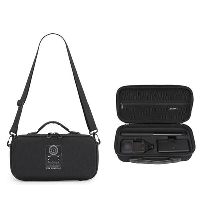 BKano Carrying Case for DJI Osmo 360 Adventure Combo Water-Resistant Hard Shell Shoulder/Handbag(Black) - Case & Bags by BKano | Online Shopping UK | buy2fix