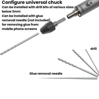 CREATIONSPACE CS0802A 42pcs Mini Electric Rechargeable Screwdriver Set - Screwdriver Set by CREATIONSPACE | Online Shopping UK | buy2fix