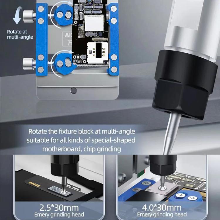 AiXun 2nd Generation Intelligent BGA Chip Polisher Phone Motherboard Automatic Repair Screen IC Degumming Machine US Plug - Polishing Repair by AiXun | Online Shopping UK | buy2fix