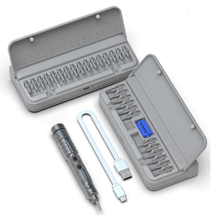 CREATIONSPACE CS0602A 29pcs Rechargeable Electric Screwdriver Set - Screwdriver Set by CREATIONSPACE | Online Shopping UK | buy2fix