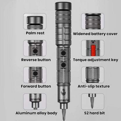 CREATIONSPACE CS0602A 29pcs Rechargeable Electric Screwdriver Set - Screwdriver Set by CREATIONSPACE | Online Shopping UK | buy2fix