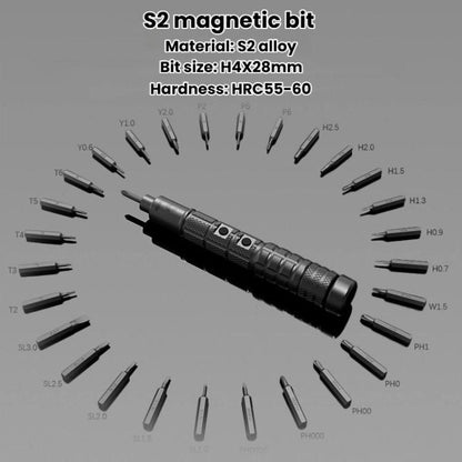 CREATIONSPACE CS0602A 29pcs Rechargeable Electric Screwdriver Set - Screwdriver Set by CREATIONSPACE | Online Shopping UK | buy2fix