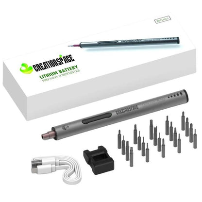 CREATIONSPACE CS0202B 23pcs Pen-Shaped Electric Screwdriver Precision Screwdriver Set - Screwdriver Set by CREATIONSPACE | Online Shopping UK | buy2fix