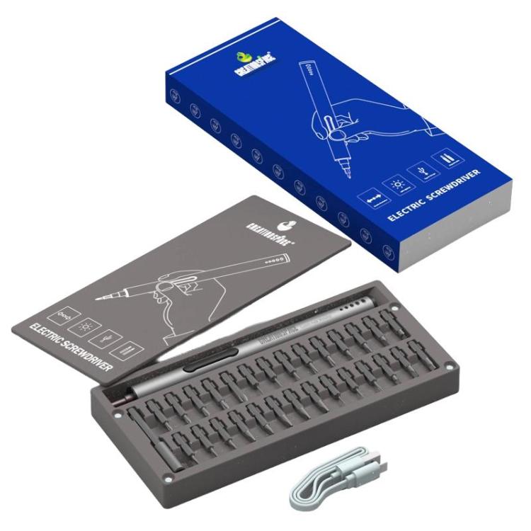CREATIONSPACE CS0205A 21pcs Pen-Shaped Electric Screwdriver Precision Screwdriver Set - Screwdriver Set by CREATIONSPACE | Online Shopping UK | buy2fix