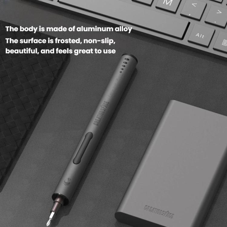 CREATIONSPACE CS0205A 21pcs Pen-Shaped Electric Screwdriver Precision Screwdriver Set - Screwdriver Set by CREATIONSPACE | Online Shopping UK | buy2fix