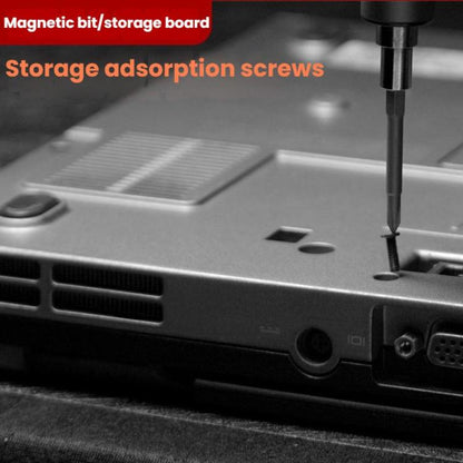 CREATIONSPACE CS0303B 60pcs Mini Electric Screwdriver Set - Screwdriver Set by CREATIONSPACE | Online Shopping UK | buy2fix