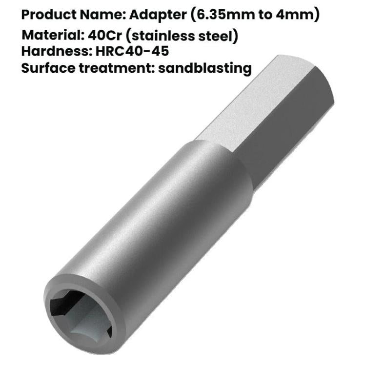 5pcs 6.35mm To 4mm Multi-Function Bit Adapter Screwdriver Bit Accessories - Screwdriver by buy2fix | Online Shopping UK | buy2fix