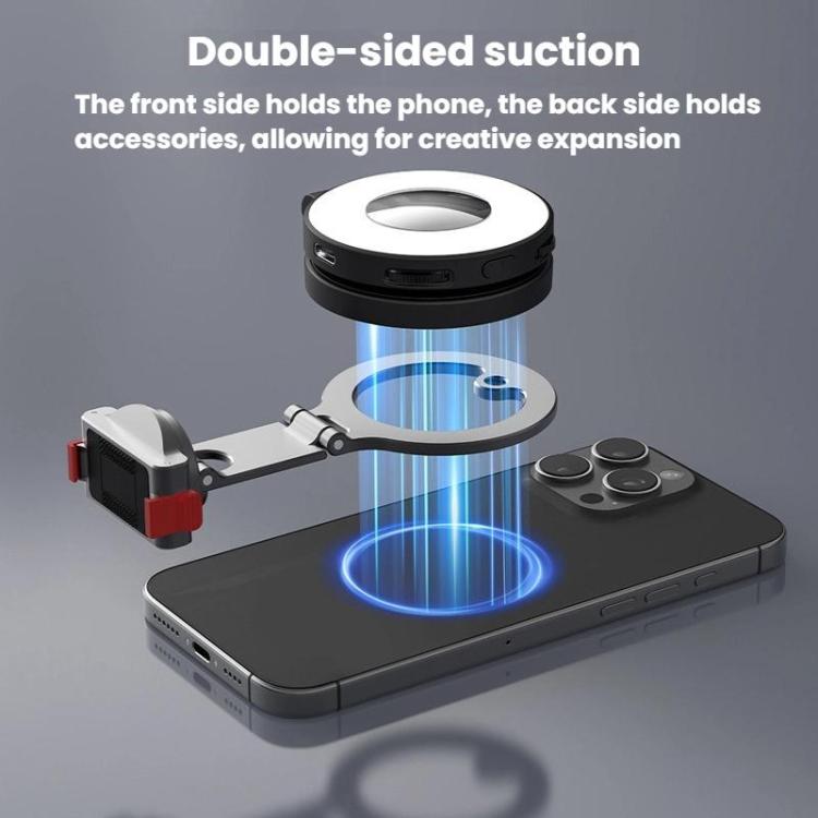 For DJI Osmo Action 3 / 4 / 5 Pro / Osmo 360 Flymile Quick-Release Magnetic Mount(Black) - Mount & Holder by Flymile | Online Shopping UK | buy2fix