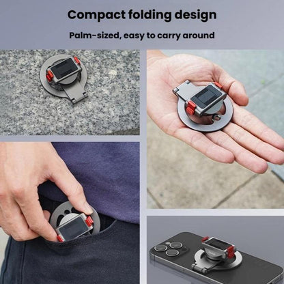 For DJI Osmo Action 3 / 4 / 5 Pro / Osmo 360 Flymile Quick-Release Magnetic Mount(Black) - Mount & Holder by Flymile | Online Shopping UK | buy2fix