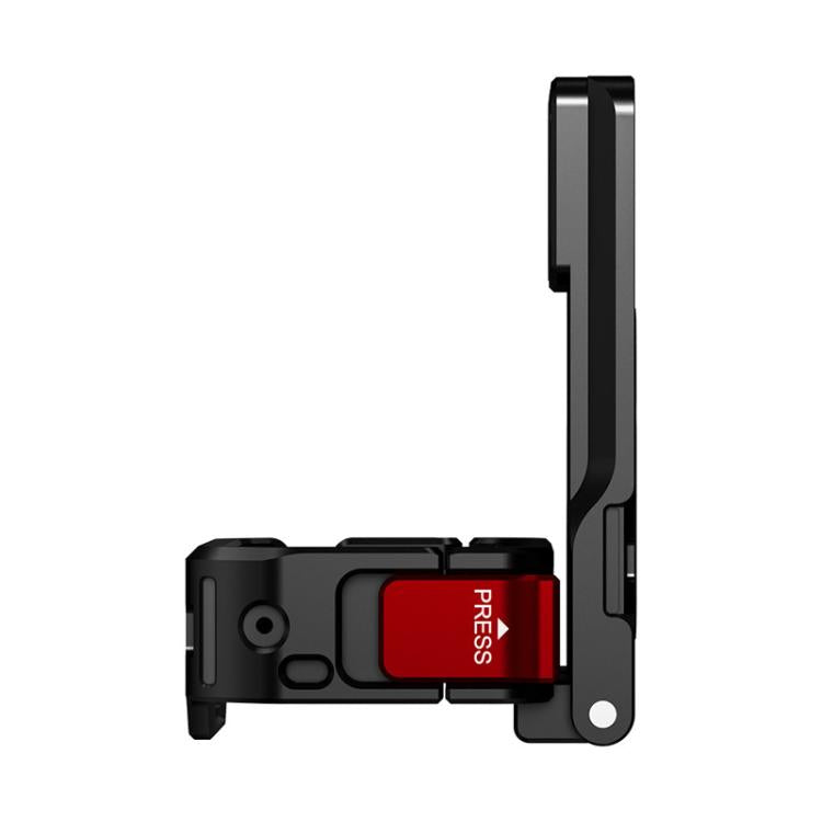 For DJI OSMO POCKET 3 BRDRC Magnetic Mount Expandable Back Clip Adapter(Black) - Mount & Holder by BRDRC | Online Shopping UK | buy2fix