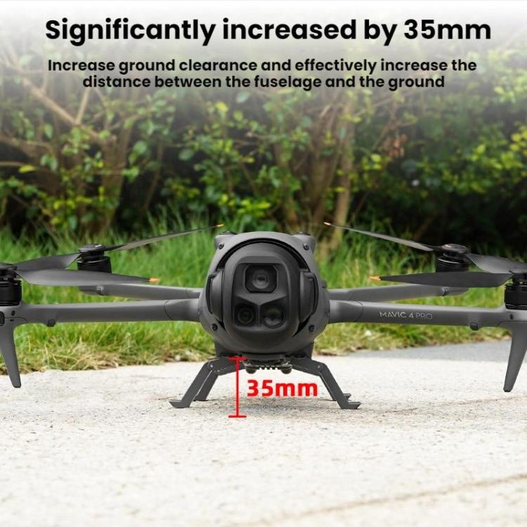 For DJI Mavic 4 Pro BRDRC Heightened Support Tripod Landing Gear Accessory(Gray) - Other by BRDRC | Online Shopping UK | buy2fix