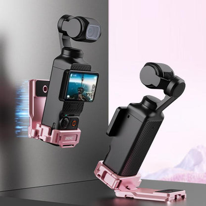 For DJI Osmo Pocket 3 BRDRC Magnetic Mount Expandable Back Clip Adapter(Pink) - Mount & Holder by BRDRC | Online Shopping UK | buy2fix