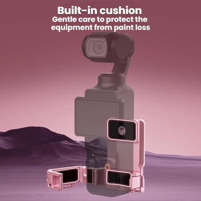 For DJI Osmo Pocket 3 BRDRC Magnetic Mount Expandable Back Clip Adapter(Pink) - Mount & Holder by BRDRC | Online Shopping UK | buy2fix