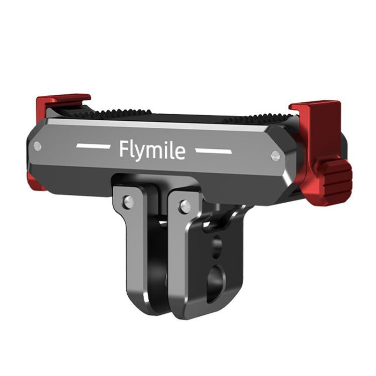 For DJI Osmo Nano Flymile Magnetic Quick-Release Base Two-Jaw Foldable Extension Bracket Accessories For Action Cameras, Version: Metal - Mount & Holder by Flymile | Online Shopping UK | buy2fix