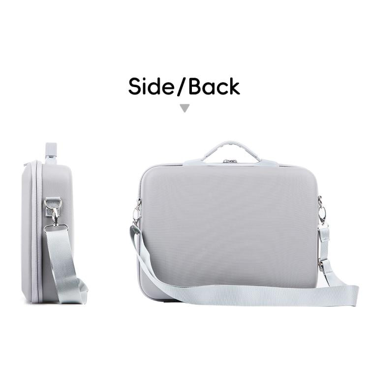 For DJI Mini 5 Pro Fly More All-in-one PU Organizer Bag Portable Travel Shoulder Bag(Black) - Carry Cases & Bags by buy2fix | Online Shopping UK | buy2fix