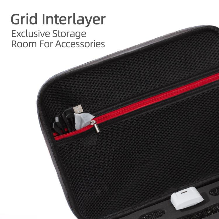 For DJI Mini 5 Pro & RC 2 / RC-N3 Remote Control Nylon Storage Bag Portable Travel Shoulder Bag(Gray) - Carry Cases & Bags by buy2fix | Online Shopping UK | buy2fix