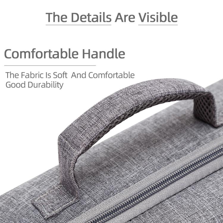 For DJI Mini 5 Pro & RC 2 / RC-N3 Remote Control Nylon Storage Bag Portable Travel Shoulder Bag(Gray) - Carry Cases & Bags by buy2fix | Online Shopping UK | buy2fix