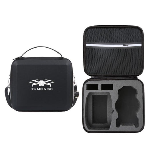 For DJI Mini 5 Pro & RC-N3 Remote Control Nylon Storage Bag Portable Handbag, Style: With Shoulder Strap Black