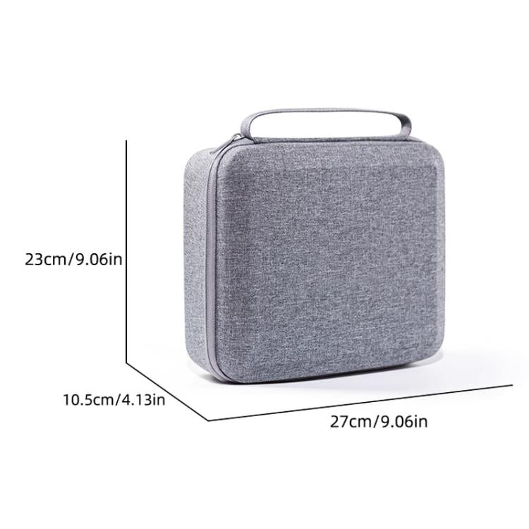 For DJI Mini 5 Pro & RC-N3 Remote Control Nylon Storage Bag Portable Handbag, Style: With Shoulder Strap Gray - Carry Cases & Bags by buy2fix | Online Shopping UK | buy2fix