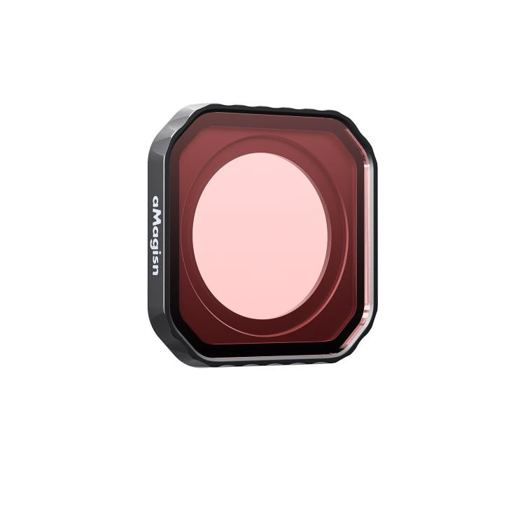 For Insta360 Ace Pro 2 aMagisn Dive Filter Underwater Waterproof Camera Lens Protector(Light Red) - Len Accessories by aMagisn | Online Shopping UK | buy2fix