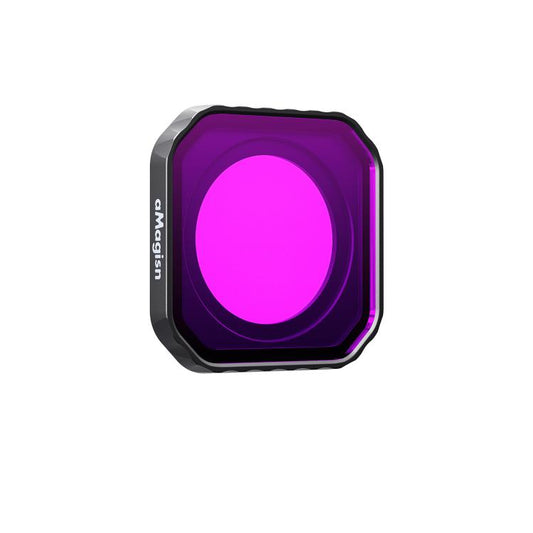 For Insta360 Ace Pro 2 aMagisn Dive Filter Underwater Waterproof Camera Lens Protector(Purple) - Len Accessories by aMagisn | Online Shopping UK | buy2fix