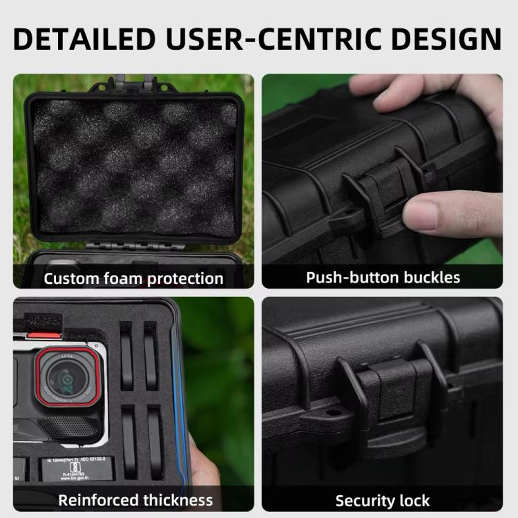 Flymile Carrying Case For Insta360 Ace Pro & Ace Pro 2 Street Photography Kit Shockproof Protective Storage Box(Black) - Case & Bags by Flymile | Online Shopping UK | buy2fix