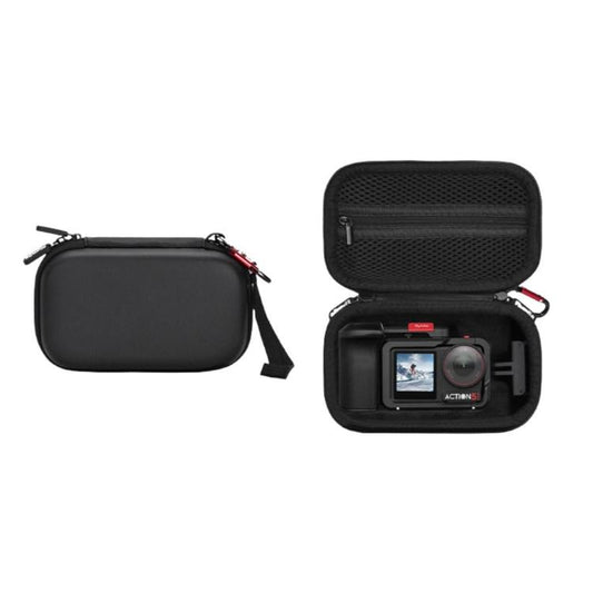 Flymile Carrying Case For DJI Osmo Action 5 Pro/4/3 Grip Cage Version Portable Handdbag(Black) - Case & Bags by Flymile | Online Shopping UK | buy2fix