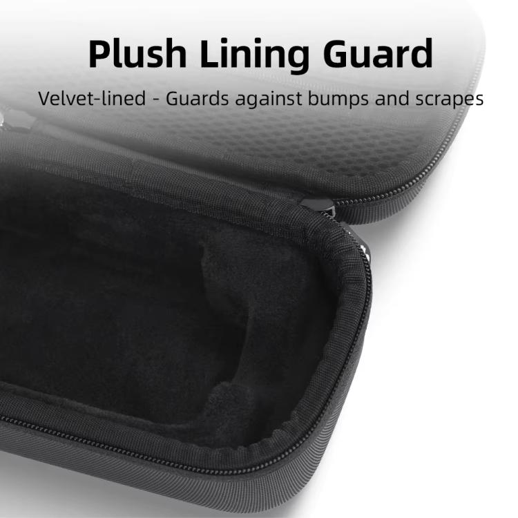 Flymile Carrying Case For DJI Osmo Action 5 Pro/4/3 Grip Cage Version Portable Handdbag(Black) - Case & Bags by Flymile | Online Shopping UK | buy2fix