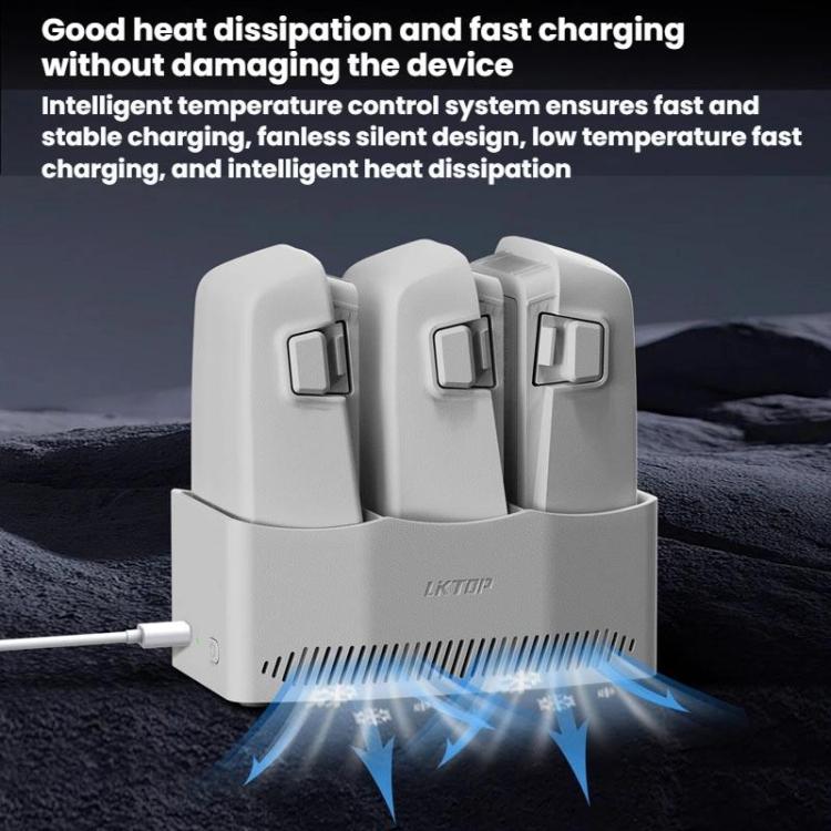 For DJI Flip LKTOP FC326 65W 3-Channel Battery Charge Manager - Other by LKTOP | Online Shopping UK | buy2fix