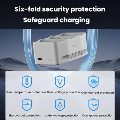 For DJI Flip LKTOP FC326 65W 3-Channel Battery Charge Manager - Other by LKTOP | Online Shopping UK | buy2fix