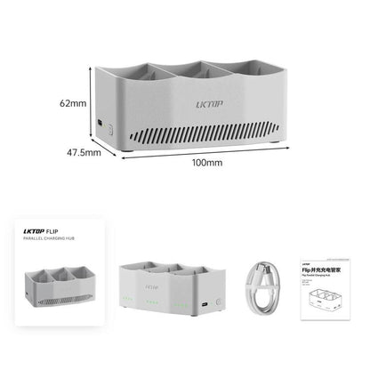 For DJI Flip LKTOP FC326 65W 3-Channel Battery Charge Manager - Other by LKTOP | Online Shopping UK | buy2fix