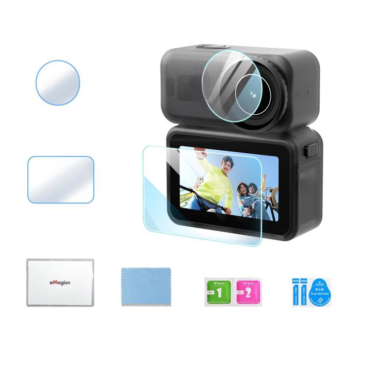 For DJI Osmo Nano aMagisn Tempered Glass Screen Protector Lens Film, Spec: 1set - Protective Film & Stickers by aMagisn | Online Shopping UK | buy2fix