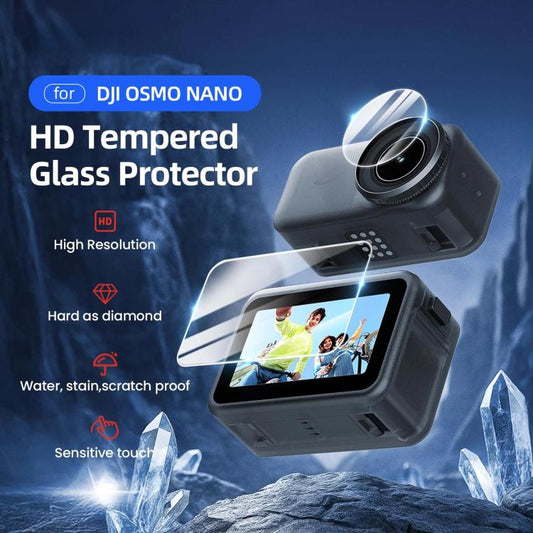 For DJI Osmo Nano aMagisn Tempered Glass Screen Protector Lens Film, Spec: 1set - Protective Film & Stickers by aMagisn | Online Shopping UK | buy2fix