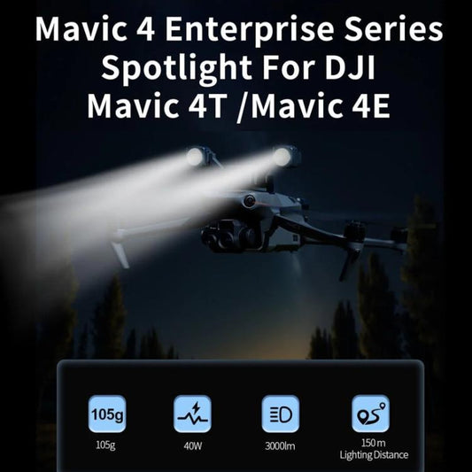 For DJI Matrice 4E / 4T LKTOP LK340 40W Searchlight Drone Mounted Colorful Flashing Lamp - Others by LKTOP | Online Shopping UK | buy2fix
