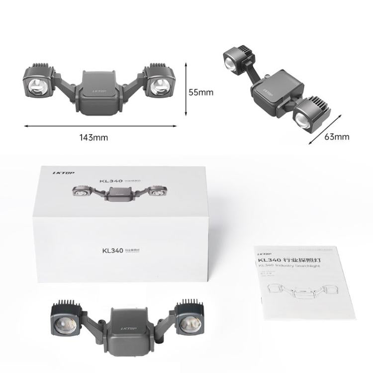 For DJI Matrice 4E / 4T LKTOP LK340 40W Searchlight Drone Mounted Colorful Flashing Lamp - Others by LKTOP | Online Shopping UK | buy2fix