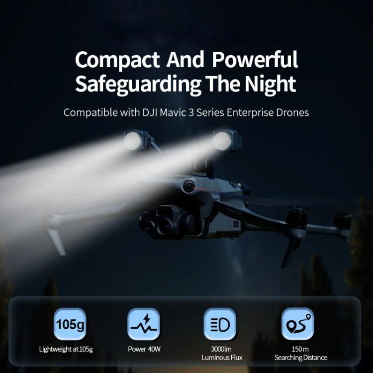 For DJl Mavic 3T / 3E LKTOP LK340 40W Searchlight Drone Mounted Colorful Flashing Lamp - Others by LKTOP | Online Shopping UK | buy2fix