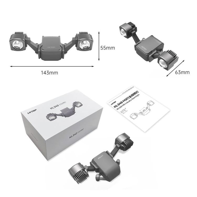 For DJl Mavic 3T / 3E LKTOP LK340 40W Searchlight Drone Mounted Colorful Flashing Lamp - Others by LKTOP | Online Shopping UK | buy2fix