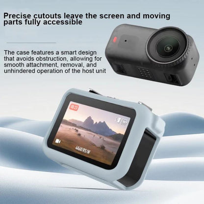 CYNOVA Silicone Case For DJI Osmo Nano Vision Dock Protective Cover(Black) - Case & Bags by CYNOVA | Online Shopping UK | buy2fix