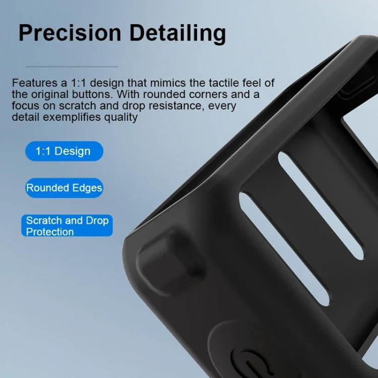 CYNOVA Silicone Case For DJI Osmo Nano Vision Dock Protective Cover(Black) - Case & Bags by CYNOVA | Online Shopping UK | buy2fix