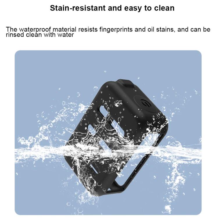 CYNOVA Silicone Case For DJI Osmo Nano Vision Dock Protective Cover(Gray) - Case & Bags by CYNOVA | Online Shopping UK | buy2fix