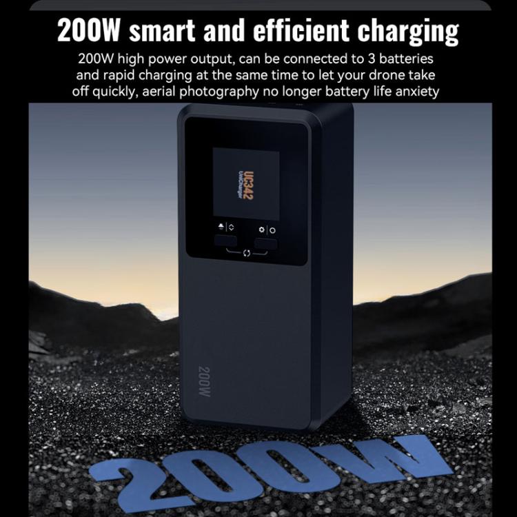 For DJI Matrice 4T / 4E LKTOP UC342 200W 3-Channel Charger Aerial Photography Charging Butler US Plug - Charger by LKTOP | Online Shopping UK | buy2fix