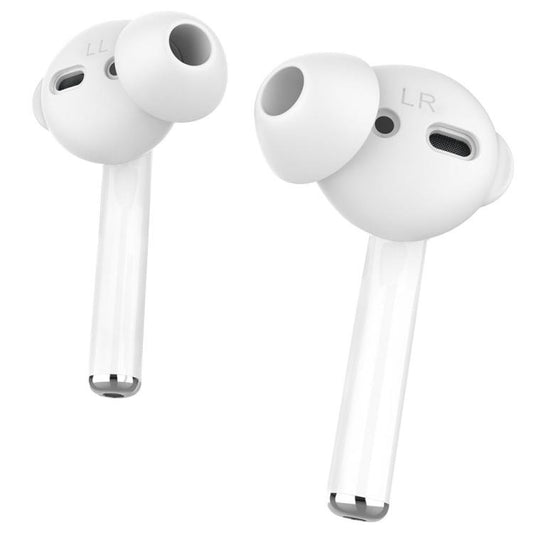 For AirPods 1 / 2 AhaStyle PT66 3pairs Silicone In-Ear Soundproof Ear Case, Color: Large Light Blue - Anti-dust & Ear Caps by AhaStyle | Online Shopping UK | buy2fix