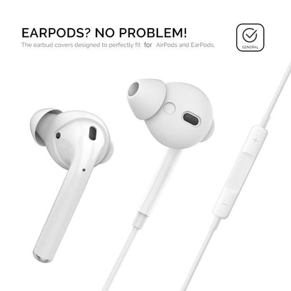 For AirPods 1 / 2 AhaStyle PT66 3pairs Silicone In-Ear Soundproof Ear Case, Color: Large Light Blue - Anti-dust & Ear Caps by AhaStyle | Online Shopping UK | buy2fix
