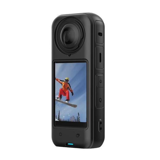 For Insta360 X4 Flymile Dust-proof Silicone Protective Cover(Black)